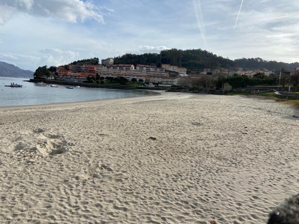 Apartamento Corcubion Playa De Quenxe Bagian luar foto