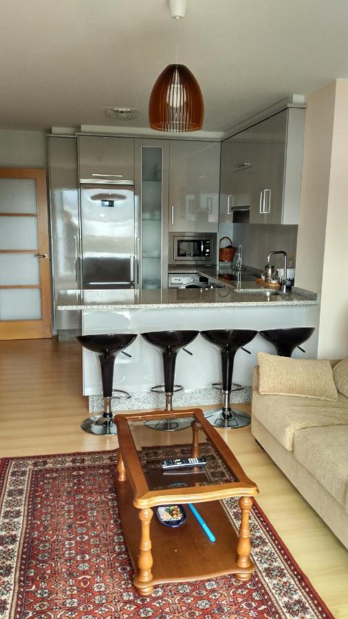 Apartamento Corcubion Playa De Quenxe Bagian luar foto