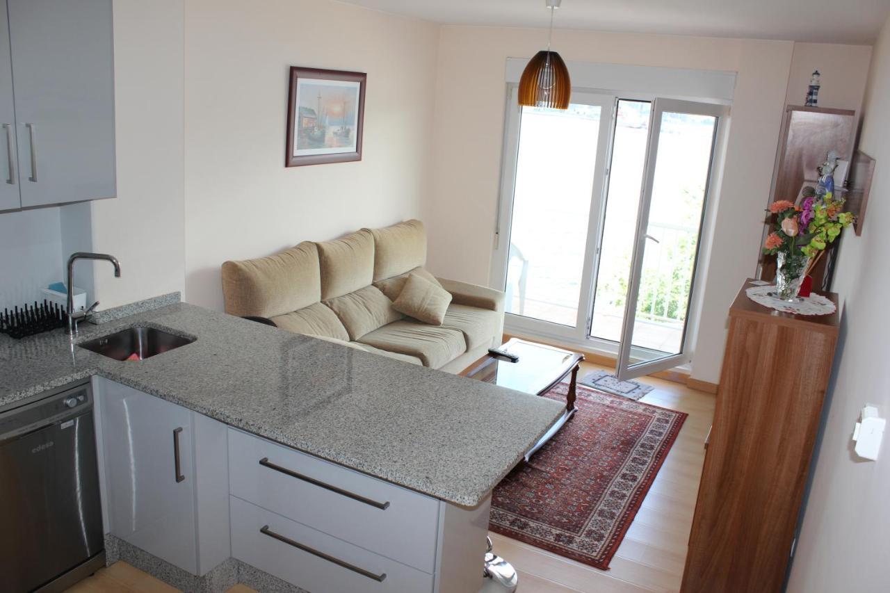 Apartamento Corcubion Playa De Quenxe Bagian luar foto