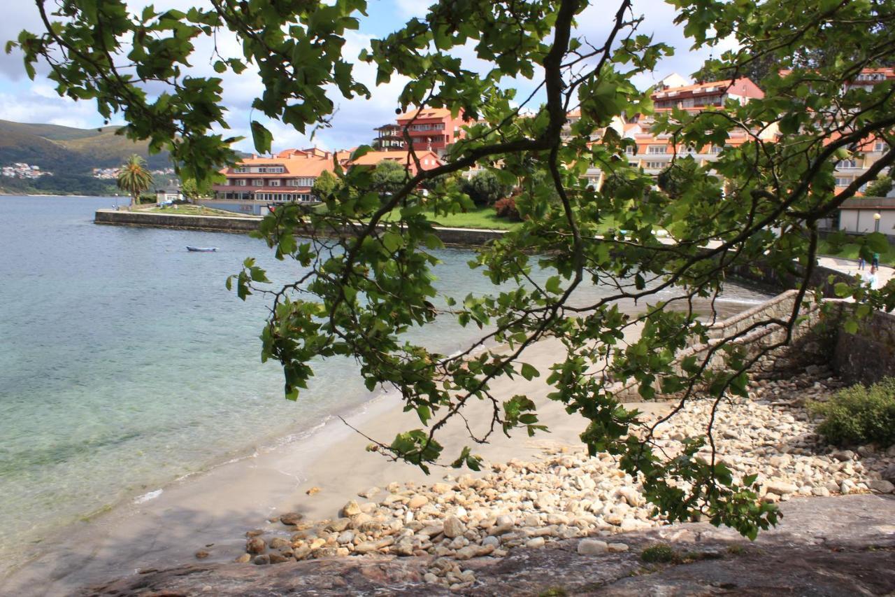 Apartamento Corcubion Playa De Quenxe Bagian luar foto